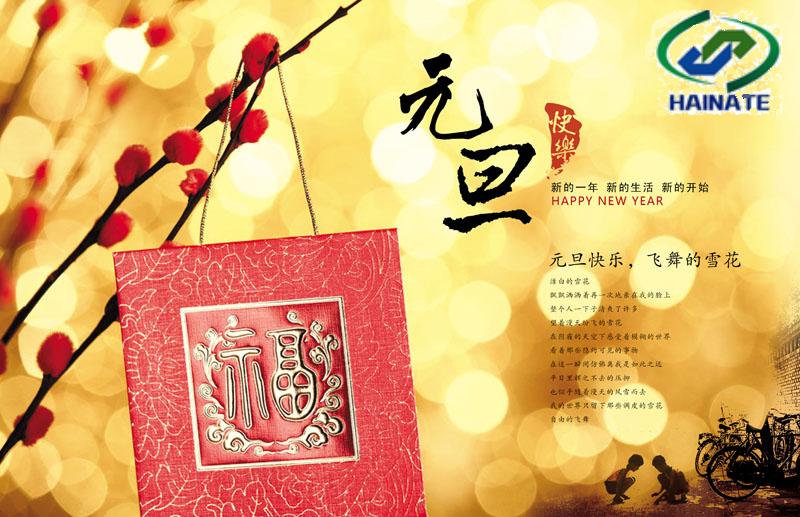 濟(jì)南海納特科技有限公司祝您元旦快樂！